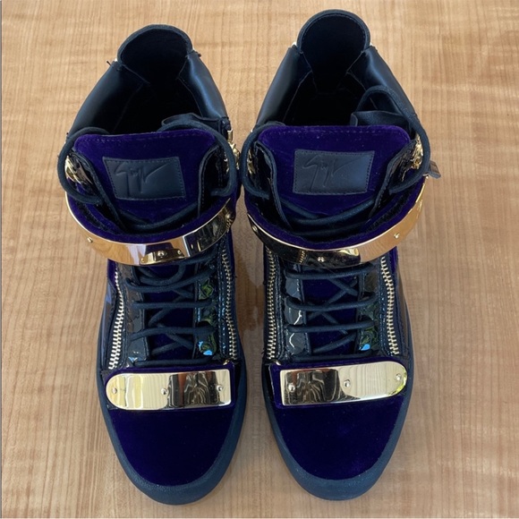 Giuseppe Zanotti Coby High Trainers Mens Shoes Size 41 - Picture 13 of 13